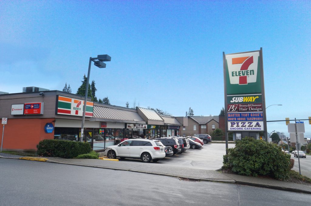 Lonsdale Retail Shopping Center
2916 Lonsdale Avenue, North Vancouver, BC
Commercial Building |  Corner C2 Zone Site | 15,000 SF
SOLD: $9,000,000 (2017)