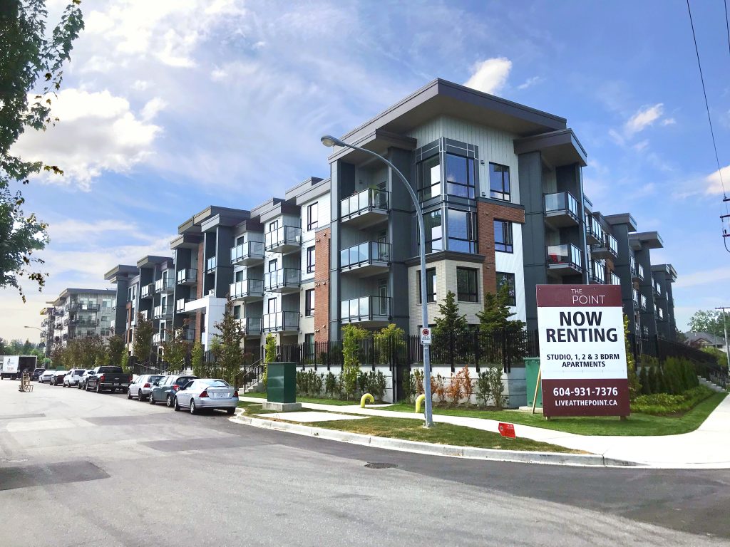 The Point Apartments
5393 201st Street, Langley, BC
Newly-Built, Luxury Purpose-Built Rental Apartment
98 Suites | 53,205 SF
Status: SOLD: $39,000,000 (June 2019)