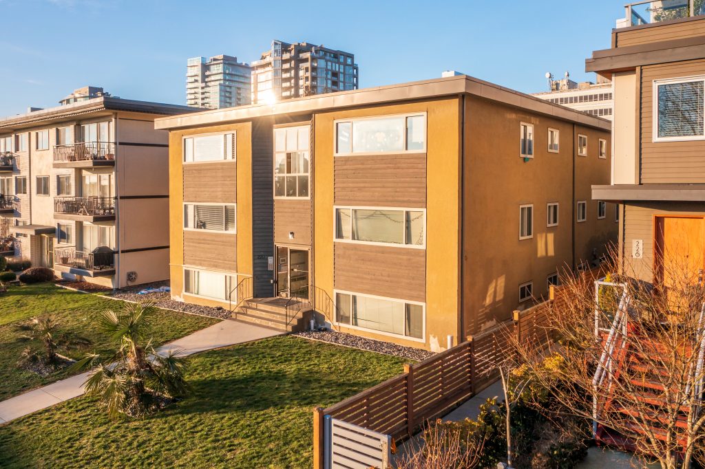 220 East 12th Street, North Vancouver
Apartment Building | 11 Suites
Rental upside and future re-development potential

Status: Sold (March 2022)