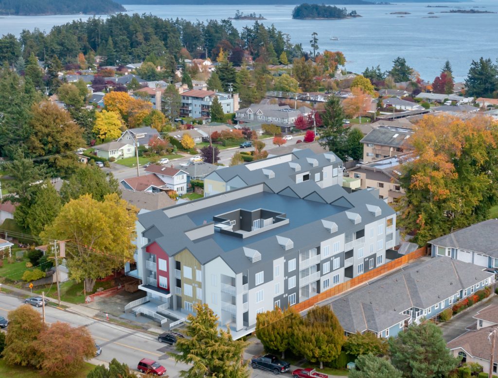 Oslo on Fifth, Sidney, BC
10129 Fifth Street, Sidney, BC
New Purpose-Built Rental Building | 71 Suites
Located just 25 minutes from Downtown Victoria

Status: SOLD (July 2023)