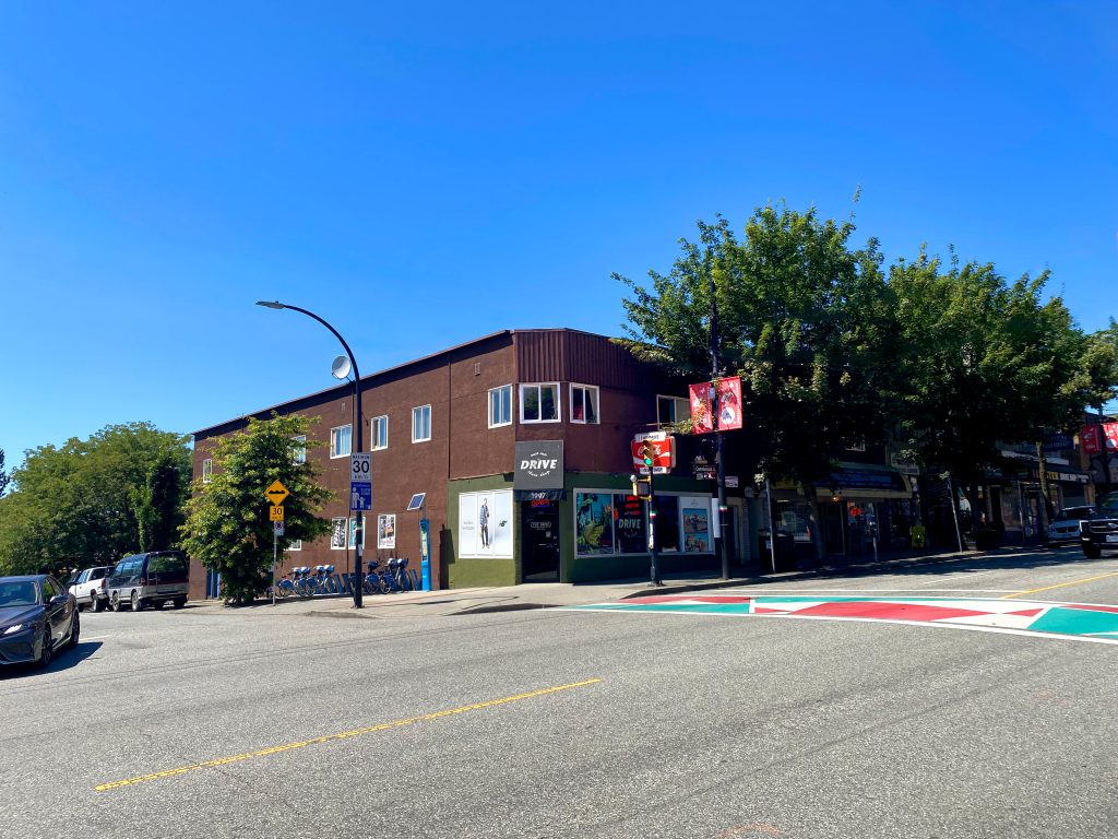 Corner Mixed-Use Investment Property
1983 Commercial Drive, Vancouver, BC
11 Residential Units and 3 Retail Units
Prominently located on Iconic Commercial Drive
List Price: $6,495,000