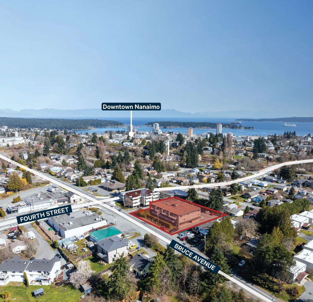 Bruce Avenue Apartments
412 Bruce Avenue, Nanaimo, BC
Well-Maintained 22 Suite Rental Building
Located less than 4 minutes from Downtown Nanaimo and Vancouver Island University
List Price: $4,290,000 | Under $200,00 per suite